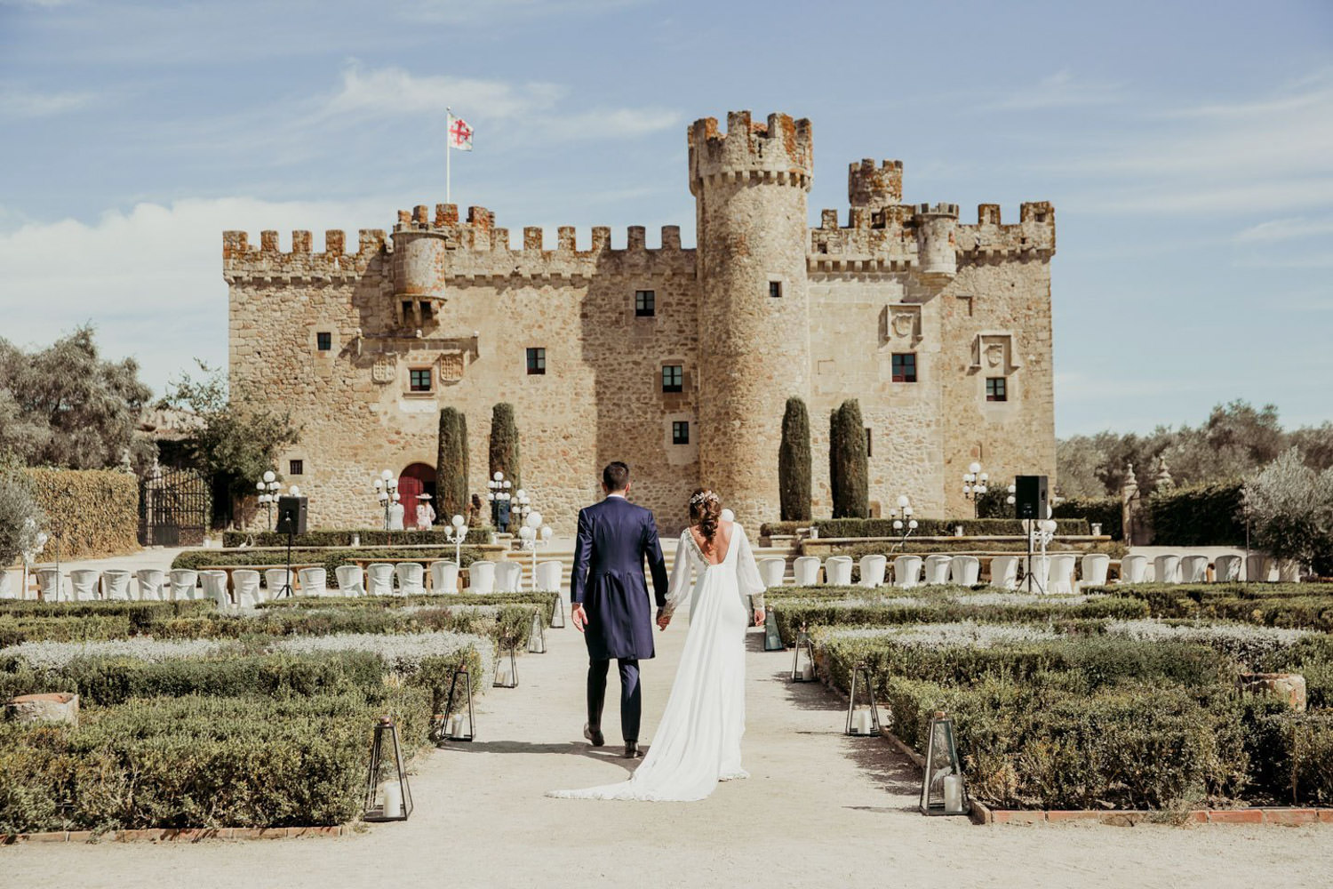 Boda en el Castillo de la Arguijuela, Cáceres