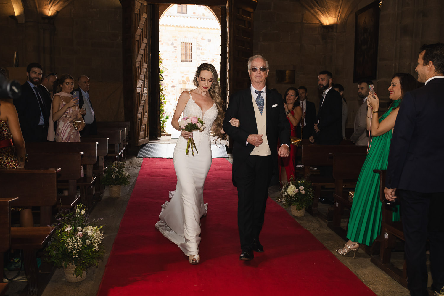 Boda en Cáceres: Iglesia de Santa María y Castillo de las Arguijuelas 34 Boda en Caceres Iglesia de Santa Maria Castillo de las Arguijuelas 036